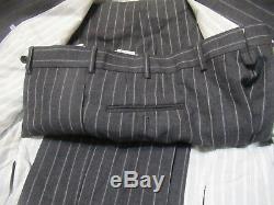Nwt Brooks Brothers Black Fleece Thom Browne $1700 Suit Slim Fit Us Made 46r 40w
