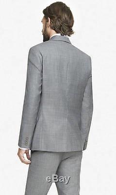Nwt Express Slim Fit Solid Micro Twill Photographer Suit (all Sizes) New