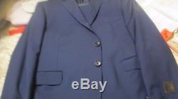 Nwt Hickey Freeman $1495 Suit Us Made 44r 37w Perry Model Soft Wool Slim Fit
