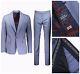 Nwt Vivienne Westwood Blue Slim Fit James 1 Button Wool Suit. Uk 38r Eur 48r