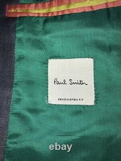 PAUL SMITH Kensington Fit -Slim Fit BLUE WOOL SUIT 42 Reg -W34 L30 -WORN TWICE