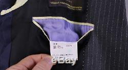 PAUL SMITH London Gray Thin Stripes Super 110's Wool 2-Btn Slim Fit Suit 38S