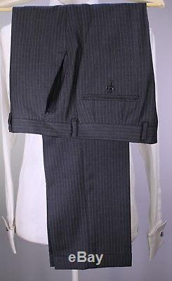 PAUL SMITH London Gray Thin Stripes Super 110's Wool 2-Btn Slim Fit Suit 38S