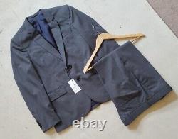 PAUL SMITH SUIT 2 Pce Jacket 38 R Trousers 32 Slim Fit Grey Mohair Rrp £995