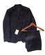 PAUL SMITH SUIT Slim Fit Jacket 38 R Trousers 32 Black Pure Wool Italy Rrp £1350