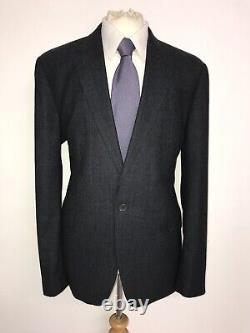 PAUL SMITH -Tailored Fit CHARCOAL WOOL CASHMERE SUIT 44 Reg -W38 L31 -GORGEOUS