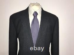 PAUL SMITH -Tailored Fit CHARCOAL WOOL CASHMERE SUIT 44 Reg -W38 L31 -GORGEOUS