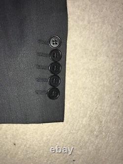 PAUL SMITH Tailored Fit DARK GREY WOOL SUIT 40 Short W34 L30 GORGEOUS