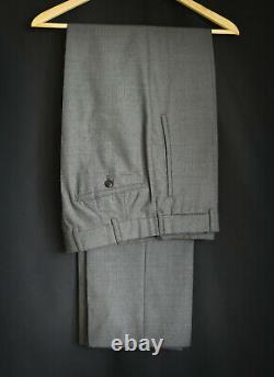 PRADA Slim Fit Suit, Grey Wool, Jacket Size 36L (EU 46L), Trousers W30 L33
