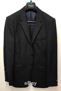 Paul Smith Blazer / Suit Jacket LONDON FLORAL Black Slim Fit UK36R Chest 36