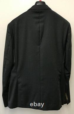 Paul Smith Charcoal Suit Fine Check REGENT Slim Fit UK44R Chest 46 Waist 39