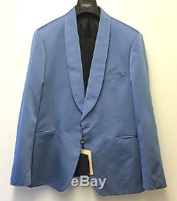 Paul Smith Evening Suit BABY BLUE SILK LONDON ABBEY Slim Fit UK42R RRP £1160