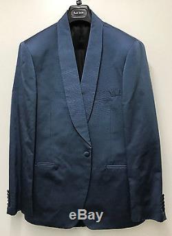 Paul Smith Evening Suit BLUE SILK LONDON ABBEY Slim Fit UK42R RRP £1160