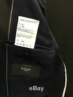 Paul Smith Evening Suit BYARD 84% Wool 16% Mohair Tailored Fit UK46R RRP £890