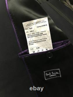 Paul Smith Evening Suit BYARD Tailored Fit Wool & Mohair UK40R EU50R RRP £985