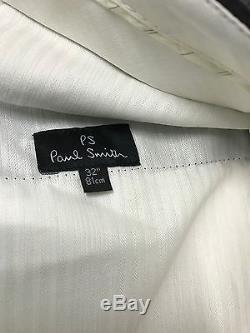 Paul Smith PS Suit Slim Fit 21% Silk 79% Cotton UK40 EU50 Chest 40 Waist 32