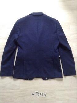 Paul Smith Slim Fit Navy Wool/silk Fleck Suit 40 RRP £850