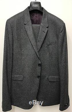Paul Smith Suit Charcoal Grey LONDON KENSINGTON Slim Fit UK44R EU52R RRP £986