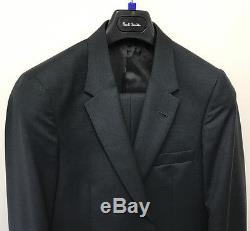 Paul Smith Suit MAINLINE Slim Fit Black with Kingfisher Fine Dot 38R RRP £1009