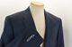Paul Smith The Byard Shadow Micro Check Blue Black Slim Fit 42r Suit Coat 35w