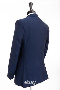 Pierre Cardin Suit Blue Tonic Tailored Fit 48R W42 L31