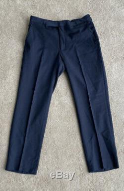 Polo Ralph Lauren Navy Blue Wool Suit 38R/32 Tailored Slim fit Rrp £550
