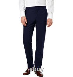 Prada Men's Dark Blue Made in Italy 100% Virgin Wool Slim Fit Suit 40R (EU 50R)
