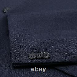 Prada Slim-Fit Slate Blue Crisp Wool and Mohair Suit 40R (Eu 50) NWT
