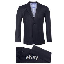 Premium Quality Mens Formal Suit Classic Fit in Navy Wedding Work & Party