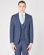 REMUS UOMO Slim Fit Wool Blend Check 2-PCS Suit 40R/34R SRP £310 50% OFF