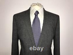 RICHARD JAMES Mens Slim Fit GREY Check WOOL SUIT 42 Long W36 L33 -GORGEOUS