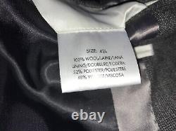 RICHARD JAMES Mens Slim Fit GREY Check WOOL SUIT 42 Long W36 L33 -GORGEOUS