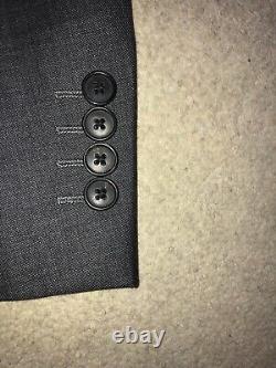 RICHARD JAMES Mens Slim Fit GREY WOOL SUIT 42 Reg W36 L30 -GORGEOUS