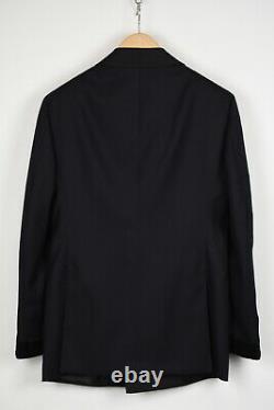 RRP $599 SUITSUPPLY JORT DOUBLE BREASTED Men UK38R 100% Wool Tuxedo Suit 16257