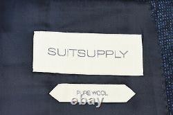 RRP599 SUITSUPPLY LAZIO SINGLE BREASTED Men UK44R 100% Wool 2-piece Suit 16813