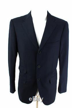 Raffaele Caruso Anzug Gr. S / 48 SUPER 150'S Slim Fit Sakko Hose Business Suit