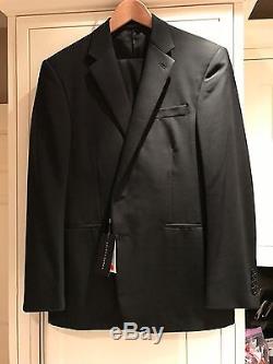 Ralph Lauren Black Purple Label Tuxedo Suit 42R Slim Fit