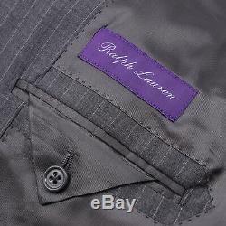 Ralph Lauren Purple Label Slim-Fit'Anthony' Gray Year-Round Wool Suit 42R NWT