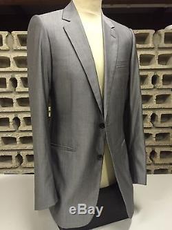 Rare&Great Dior Homme SS07 Hedi Slimane Slim Fit Light Grey Wool / Silk Suit
