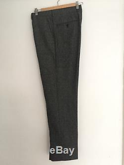 Reiss 3 piece Suit Bronte Slim fit Chest 40 W34 grey Wool melange