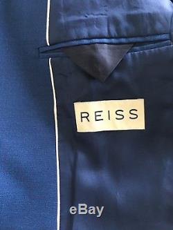 Reiss 38r 32r Slim Fit Suit