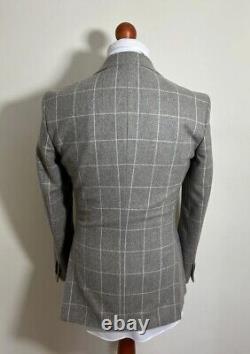 Reiss Bodium Slim Fit Double Breasted Suit Size 40 Chest, 36 Waist RRP £546