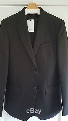 Reiss'Farrow' Slim Fit Suit -Charcoal- 100% Wool Size 38 BNWT