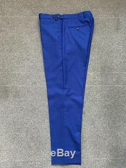 Reiss Men's Xenon Modern Slim Fit Suit, Blue, 42R Jacket, 36 Waist, BNWT