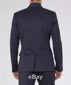 Reiss Navy Tenor Slim Fit Suit 40 chest 34 trousers new with tags boss