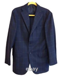 Ring jacket Tailored Jacket size 50 wool navy made in Japan