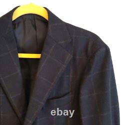 Ring jacket Tailored Jacket size 50 wool navy made in Japan