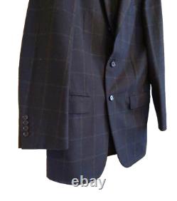 Ring jacket Tailored Jacket size 50 wool navy made in Japan