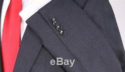 SID MASHBURN Very Recent Solid Charcoal Gray ITALY 2-Btn Slim Fit Wool Suit 40S
