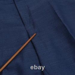 SUITSUPPLY Anzug Suit Gr 46 36 Super 110s Wolle Wool Blau Blue Slim Fit LAZIO